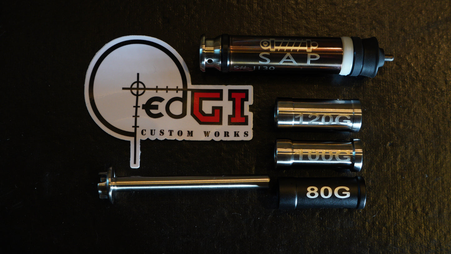 EdGi Custom Works Novritsch SSG10 Complete Jurassic Kit ( SAP, Cylinder, Receiver, 550 fps Spring)