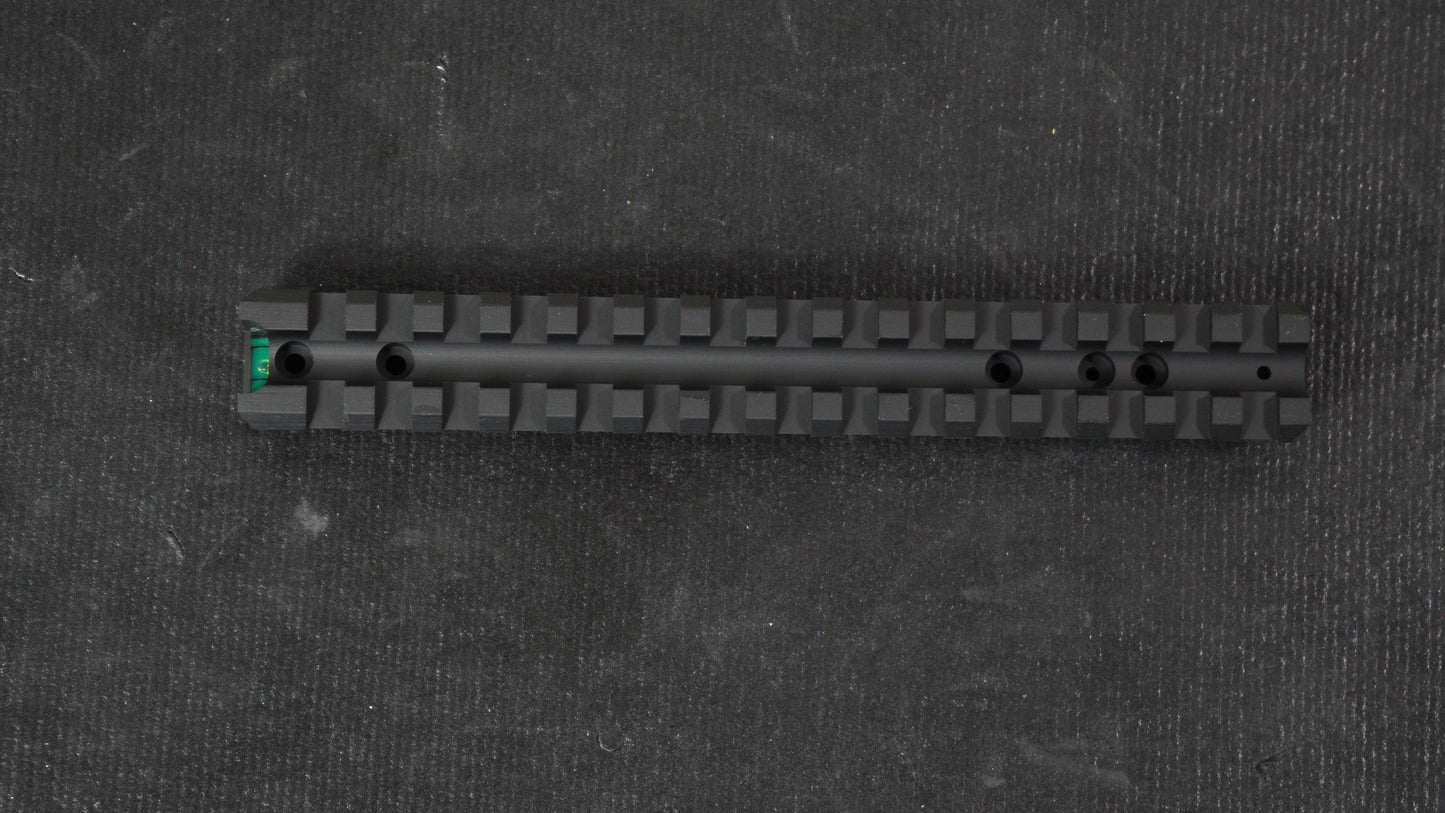 Maple Leaf Top Rail w/ Bubble Level for VSR-10 Bolt Action Sniper Rifle platforms - Green