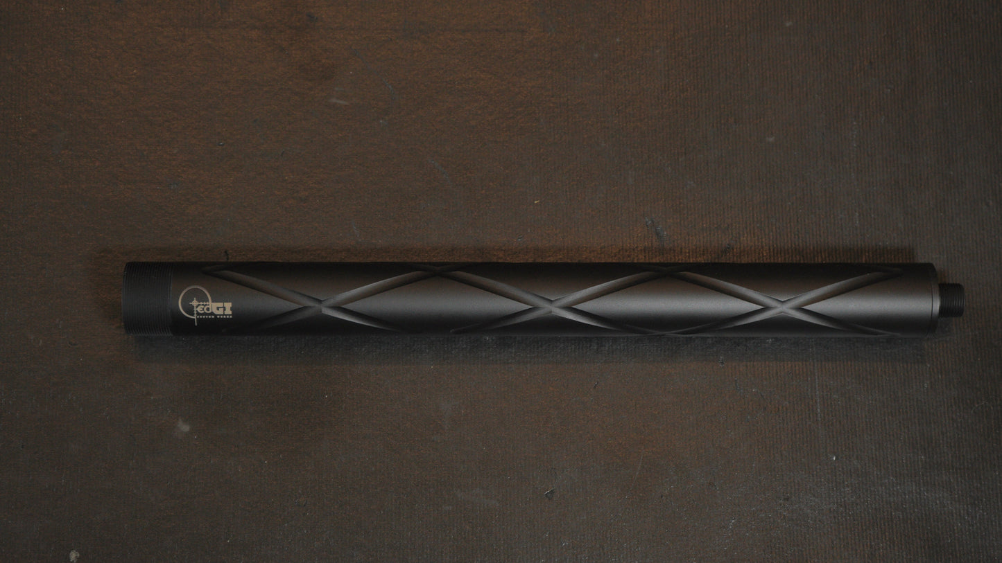 EdGi Custom Works VSR One 200mm Outer Barrel Diamond cut w/14mm threads