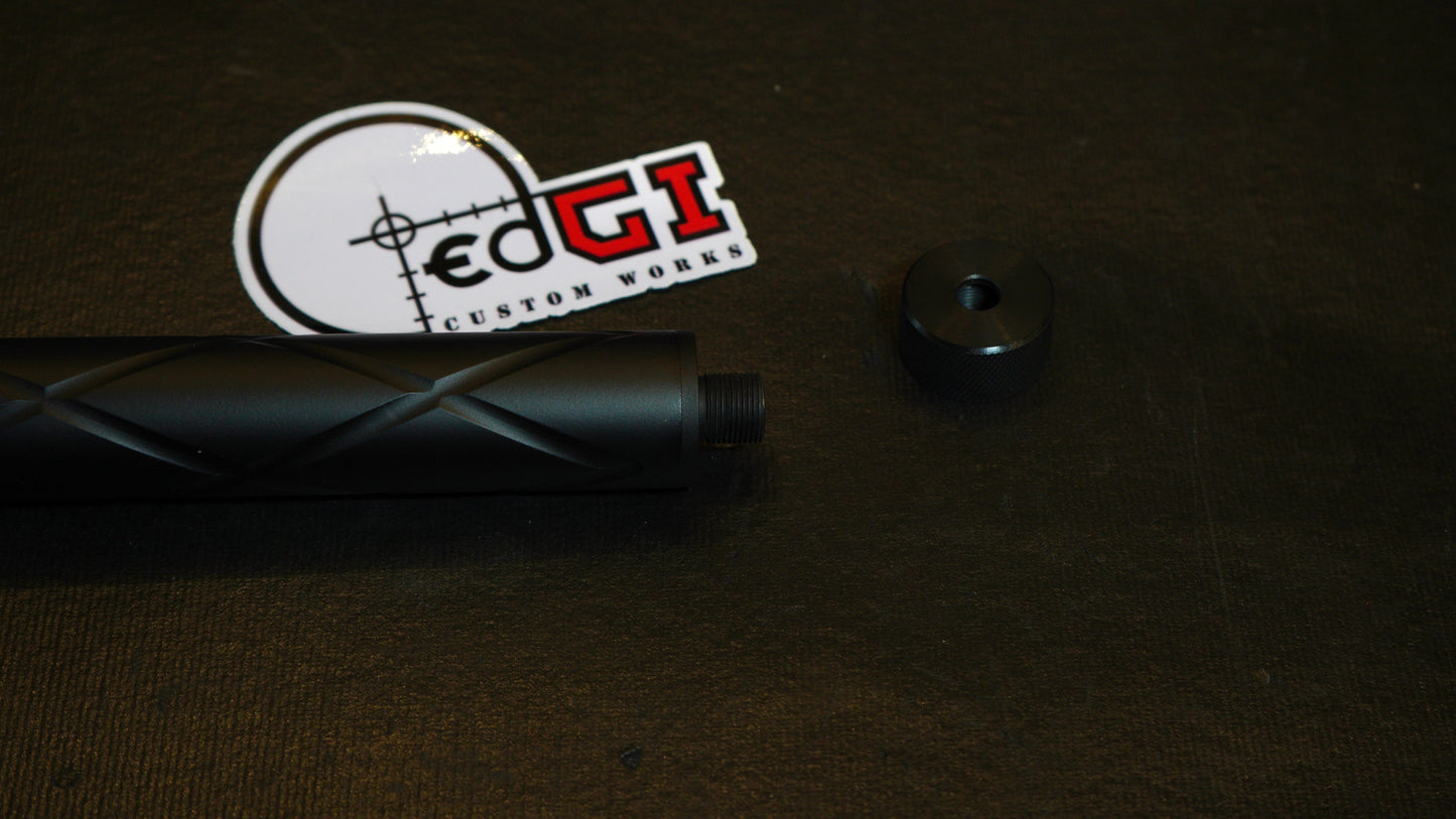 EdGi Custom Works VSR-10 430mm Outer Barrel Diamond cut w/14mm threads