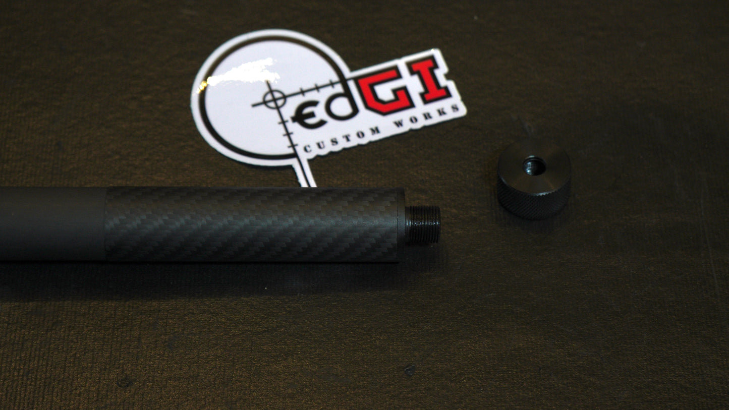 EdGi Custom Works SRS 16’ Carbon Fiber Outer Barrel w/14mm threads