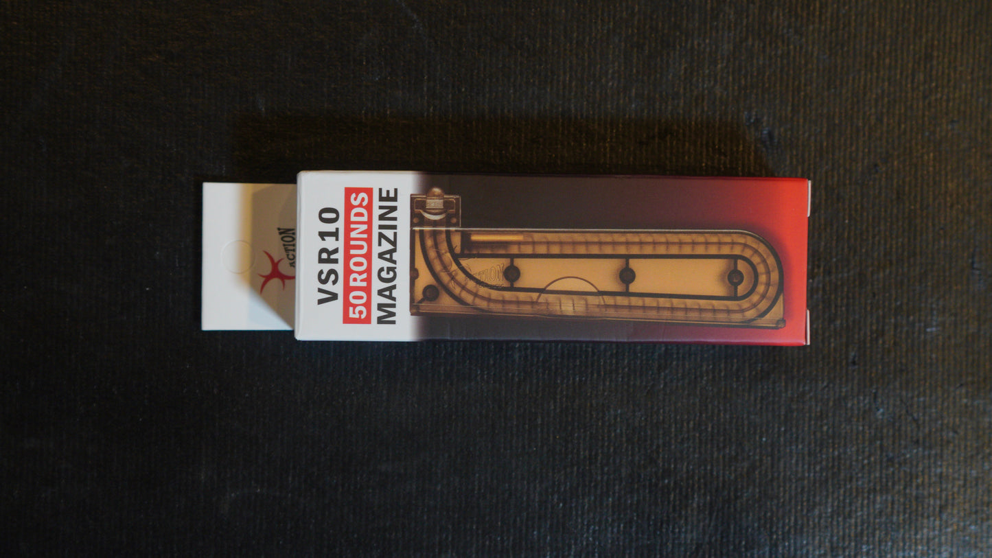 Action Army VSR-10 50rd Magazine clear
