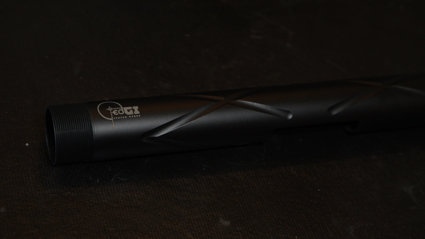 EdGi Custom Works VSR-10 303mm Outer Barrel Diamond cut w/14mm threads