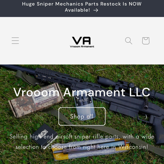 Vrooom Armament 1 Year Anniversary!!!