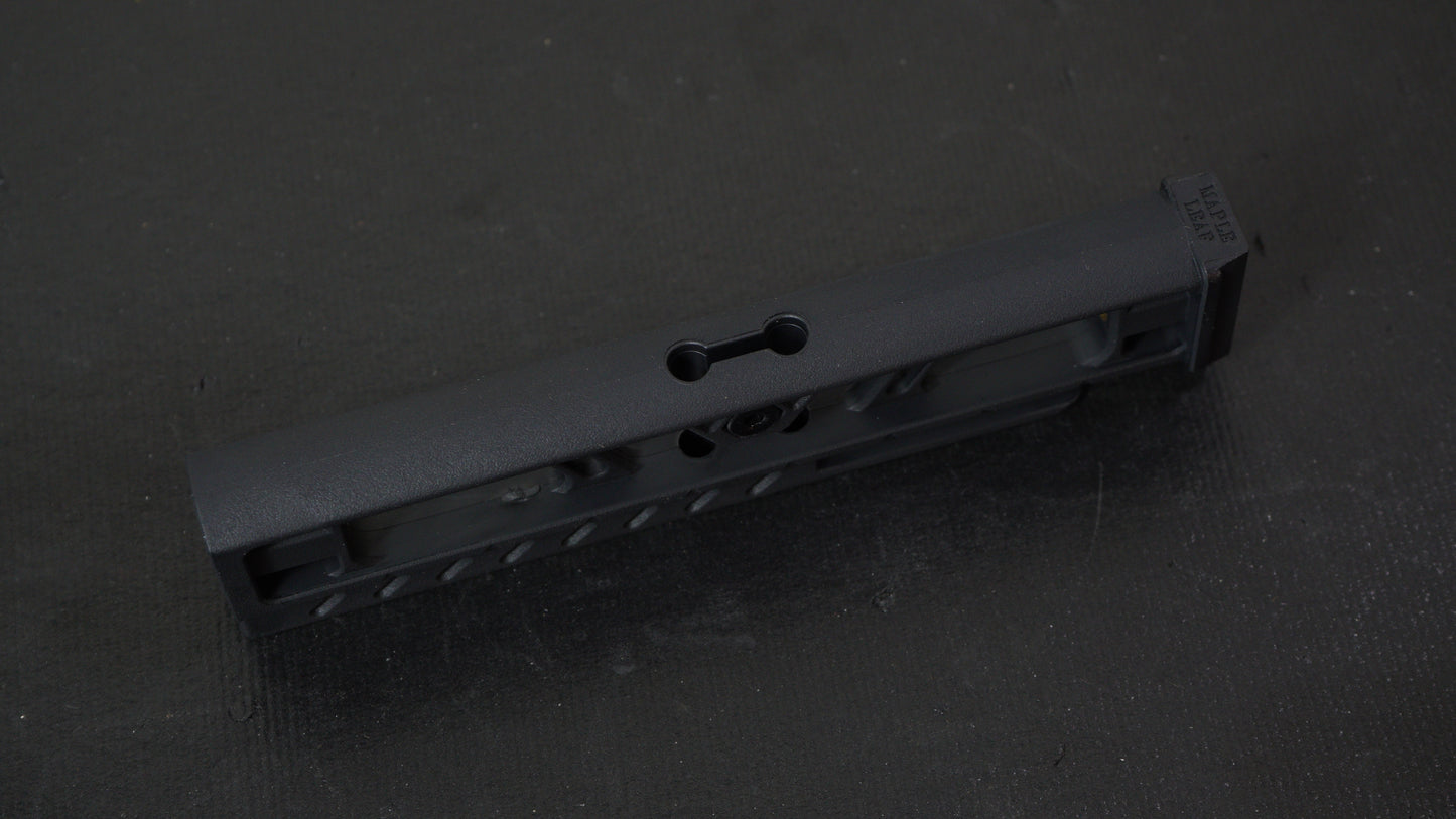 Maple Leaf Buffer Tube + Folding Hinge Set (for picatinny mounting)