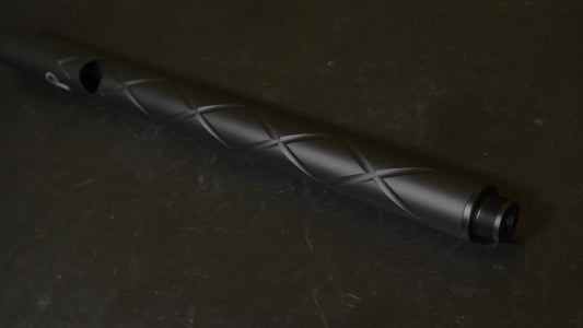 EdGi Custom Works TAC-41 330mm Outer Barrel Diamond cut w/thread adapter