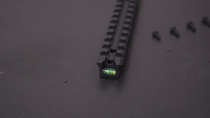 Maple Leaf Top Rail w/ Bubble Level for VSR-10 Bolt Action Sniper Rifle platforms - Green